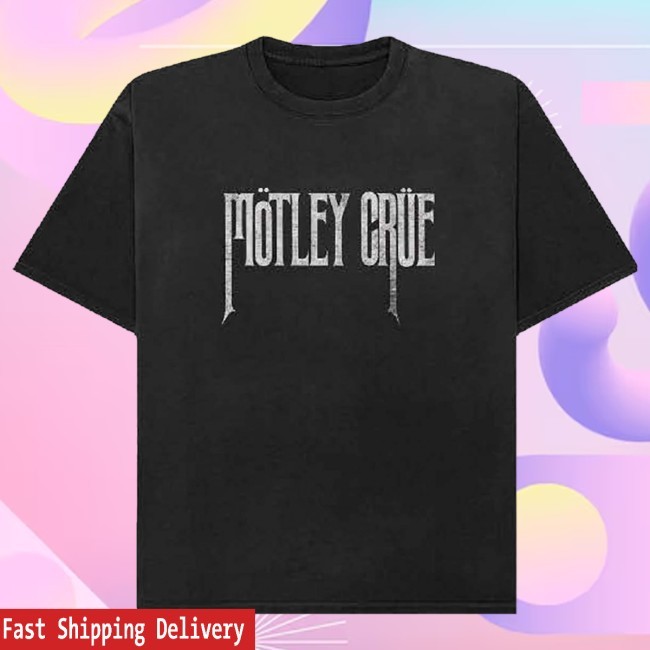 Official Mötley Crüe Merch Theatre of Pain Logo Tee